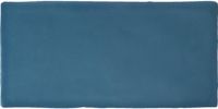 Cifre Cerámica Atlas Wandtegel | 7.5x15 cm | Vintage | Mat Donker blauw