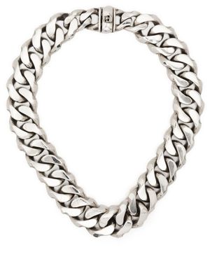 Emanuele Bicocchi collier oversize en chaîne - Argent