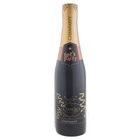 Opblaasbare champagne fles - Fun/Fop/Party/Oud jaar/Bruiloft - versiering/decoratie - 75 cm