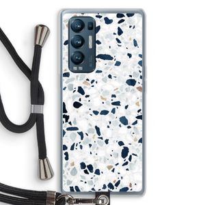 Terrazzo N°1: Oppo Find X3 Neo Transparant Hoesje met koord