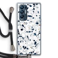 Terrazzo N°1: Oppo Find X3 Neo Transparant Hoesje met koord