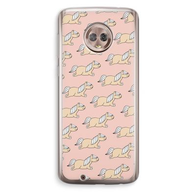 Ponys: Motorola Moto G6 Transparant Hoesje