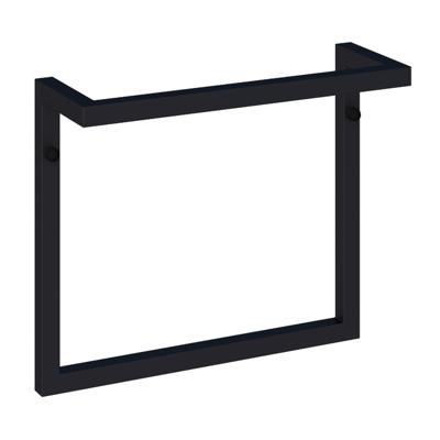 BRAUER Handdoekrek - 35x30x12cm - mat zwart AE-HBB35MZ