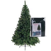 Bellatio Decorations kerstboom 210 cm met opbergzak