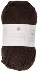 Rico Essentials Fine Fine Merino 010 Chocolate