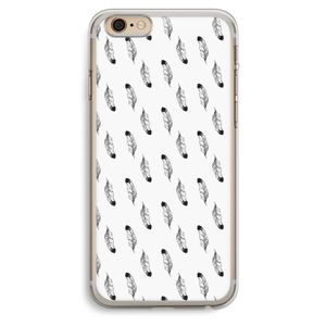 Pluimen: iPhone 6 Plus / 6S Plus Transparant Hoesje