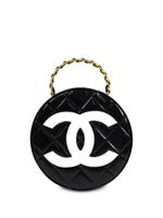 CHANEL Pre-Owned sac cabas Vanity matelassé (1995) - Noir - thumbnail