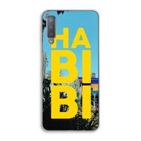 Habibi Majorelle : Samsung Galaxy A7 (2018) Transparant Hoesje