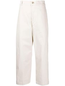 FIVE CM pantalon court à coupe droite - Blanc