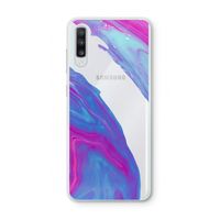 Zweverige regenboog: Samsung Galaxy A70 Transparant Hoesje Zweverige regenboog: Samsung Galaxy A70 Transparant Hoesje