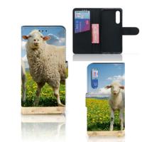 Xiaomi Mi 9 SE | Telefoonhoesje | Met pasjeshouder | Schaap en Lammetje