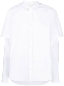 Diesel chemise S-Marley-A superposée - Blanc