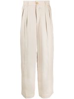 Jacquemus pantalon à coupe ample - Tons neutres