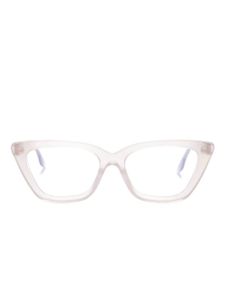 Cutler & Gross lunettes de vue à monture papillon - Rose