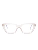 Cutler & Gross lunettes de vue à monture papillon - Rose - thumbnail