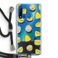 When Life Gives You Lemons...: Huawei P20 Lite (2019) Transparant Hoesje met koord