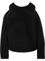 Martine Jarlgaard blouse nervurée - Noir