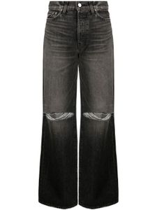 AMIRI jean ample à effet usé - Gris