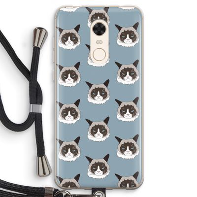 It's a Purrr Case: Xiaomi Redmi 5 Transparant Hoesje met koord