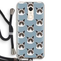 It's a Purrr Case: Xiaomi Redmi 5 Transparant Hoesje met koord