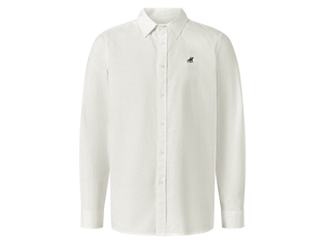 Heren overhemd (Wit, XL (43/44))