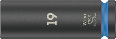 Wera 8790 C Impaktor Deep doppen met 1/2"-aandrijving, 19 x 83 mm - 05004836001