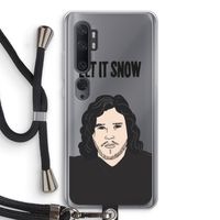 Let It Snow: Xiaomi Mi Note 10 Transparant Hoesje met koord