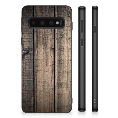 Samsung Galaxy S10 Grip Case Steigerhout