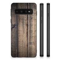 Samsung Galaxy S10 Grip Case Steigerhout