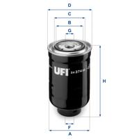 UFI Brandstoffilter 24.374.00 - thumbnail