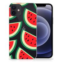 iPhone 12 | 12 Pro (6.1") | Siliconen Case | Watermelons