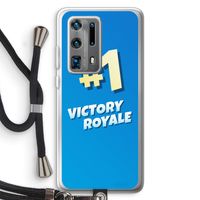 Victory Royale: Huawei P40 Pro Plus Transparant Hoesje met koord