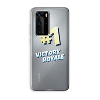 Victory Royale: Huawei P40 Pro Transparant Hoesje