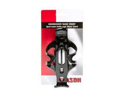 Simson bidonhouder basic glans zwart op kaart