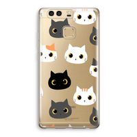 Katten: Huawei P9 Transparant Hoesje