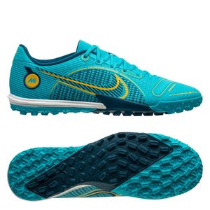 Nike Mercurial Vapor 14 Academy TF Blueprint - Blauw/Oranje/Blauw