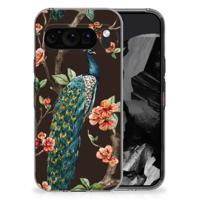 Google Pixel 9 Pro XL | TPU Hoesje | Pauw met Bloemen