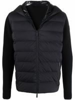 Moncler veste matelassée en laine - Noir