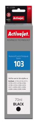 Activejet AE-103Bk inkt (vervangt Epson 103 C13T00S14A; Supreme; 70 ml; zwart)