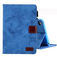 Voor iPad Mini 1/2/3/4 Business stijl horizontale Flip lederen draagtas met houder & kaartsleuf & fotolijstjes & slaap/Wake-up functie (blauw)