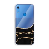 Gouden marmer: Huawei Y6s Transparant Hoesje Gouden marmer: Huawei Y6s Transparant Hoesje