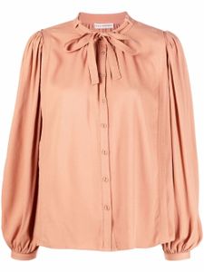 Ulla Johnson blouse à fronces - Orange