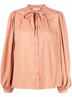 Ulla Johnson blouse à fronces - Orange