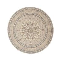 Heritaged Rond Vintage buitenkleed - Valenca Nova beige|lichtgrijs - - thumbnail