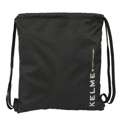 Rugtas met Koordjes Kelme Iron Zwart 35 x 40 x 1 cm