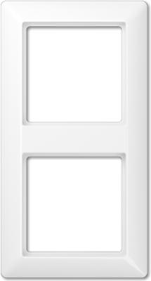 Jung 2-voudig afdekraam alpine wit glans AS582WW