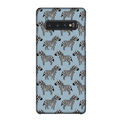 Zebra: Samsung Galaxy S10 4G Volledig Geprint Hoesje