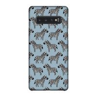 Zebra: Samsung Galaxy S10 4G Volledig Geprint Hoesje