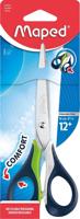 Maped schaar Sensoft, ft 16 cm, rechts, scherpe punt, RVS, geassorteerde kleuren, blister van 1 stuk