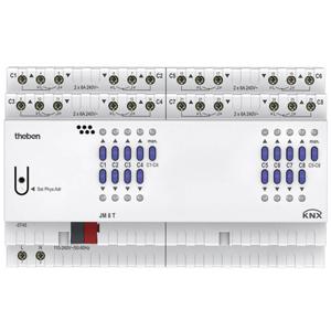 Theben 4940255 Jaloezie- en rolluikactor JM 8 T KNX